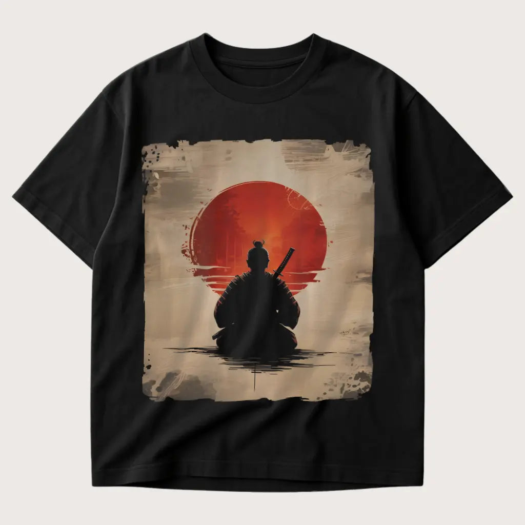 Discipline Over Chaos Oversized T-Shirt Black - Steel Spirit