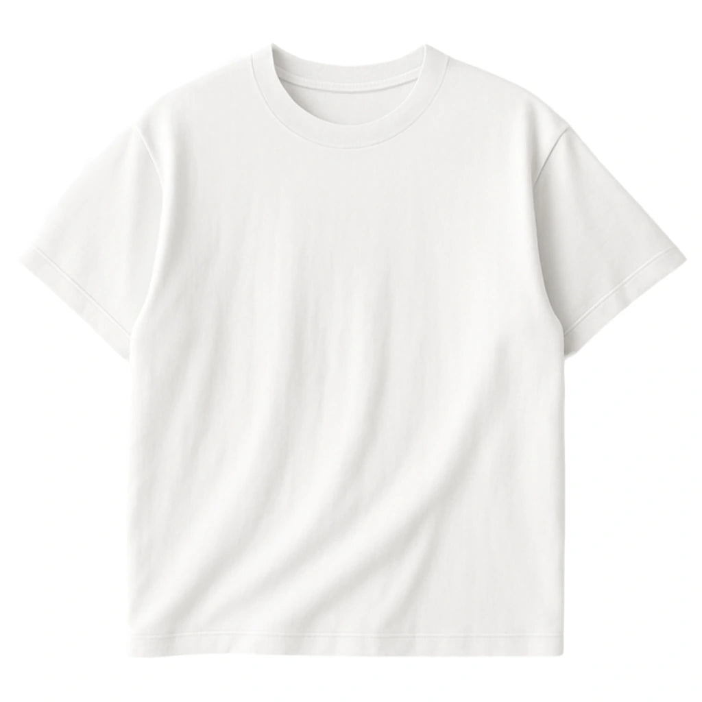 White Oversized T-Shirt - Steel Spirit