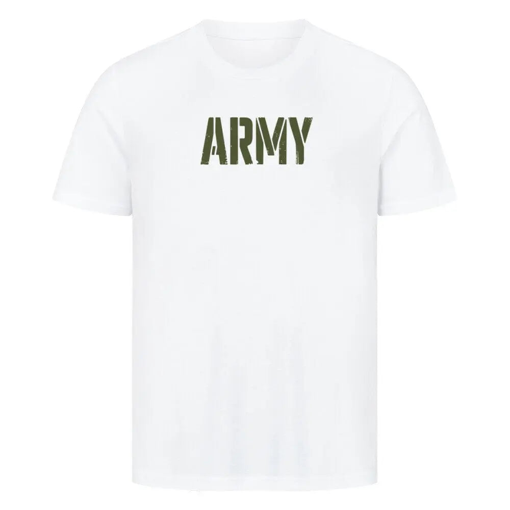 Army T-Shirt White - Steel Spirit