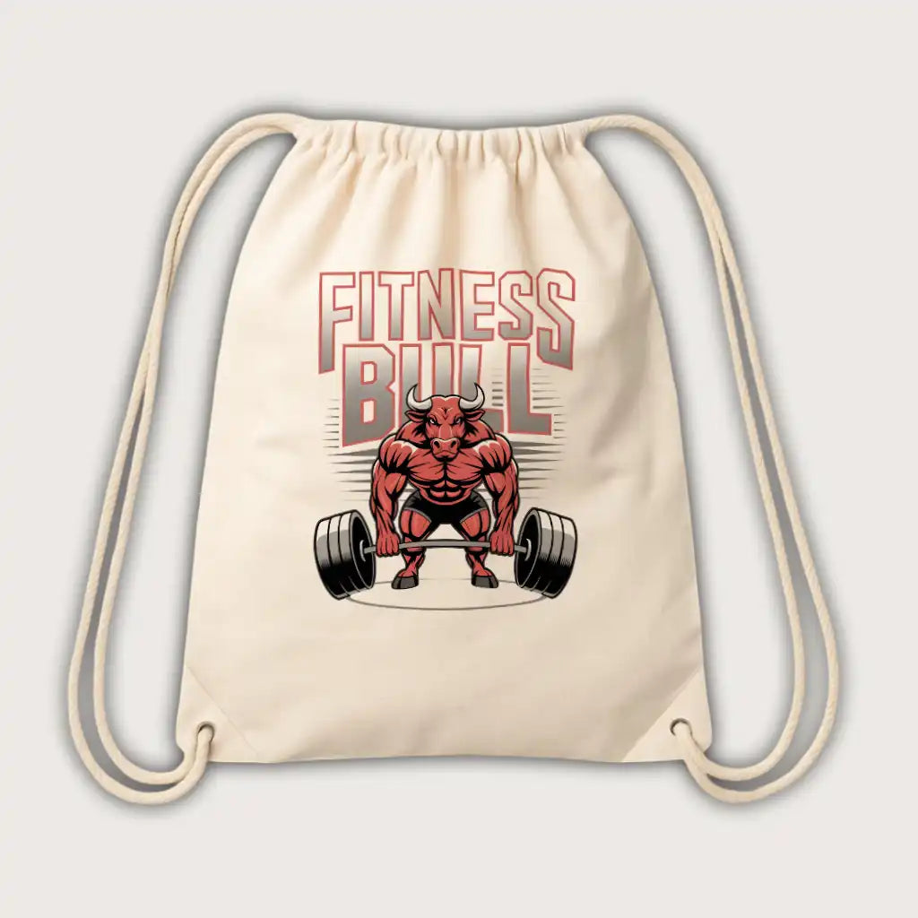Fitness Bull Gym Bag Natural – Steel Spirit