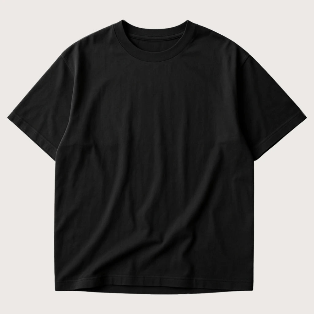 Black Oversized T-Shirt – Steel Spirit