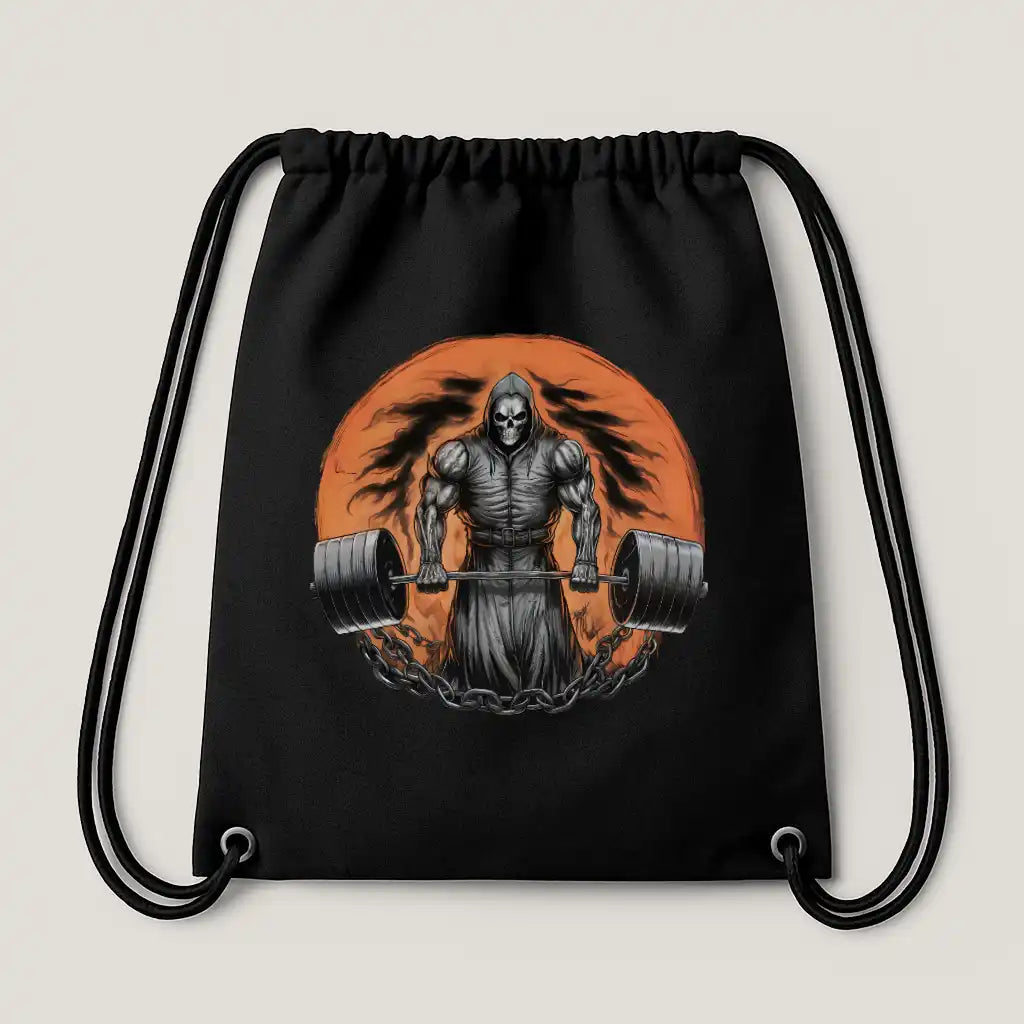 Gym Reaper Gym Bag Black - Steel Spirit