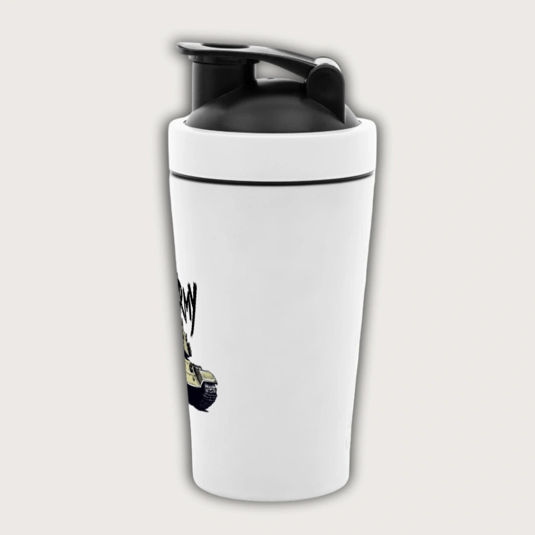 Lifting Army Stainless Steel Shaker – Steel Spirit