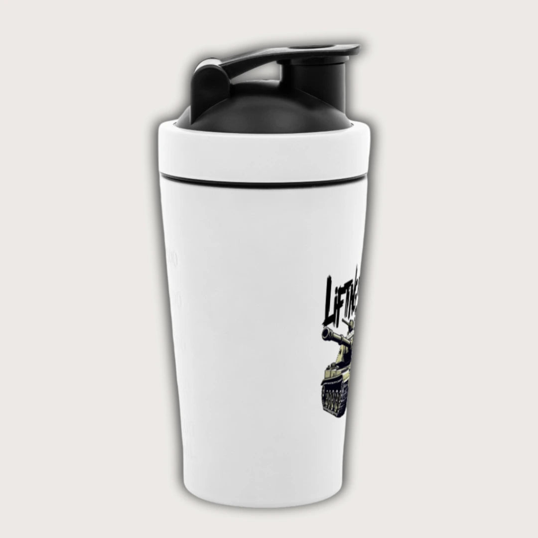 Lifting Army Stainless Steel Shaker – Steel Spirit