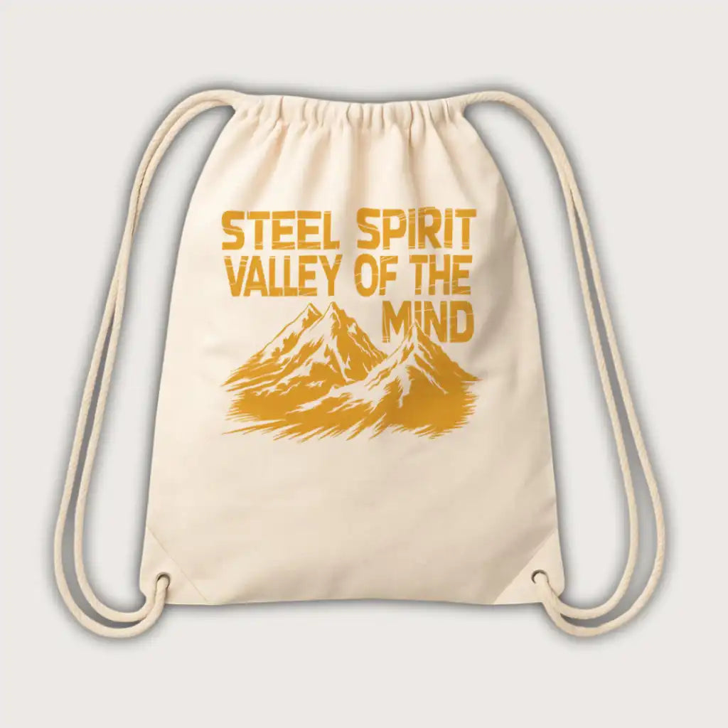 Steel Spirit Valley Of The Mind Gym Bag Natural – Steel Spirit