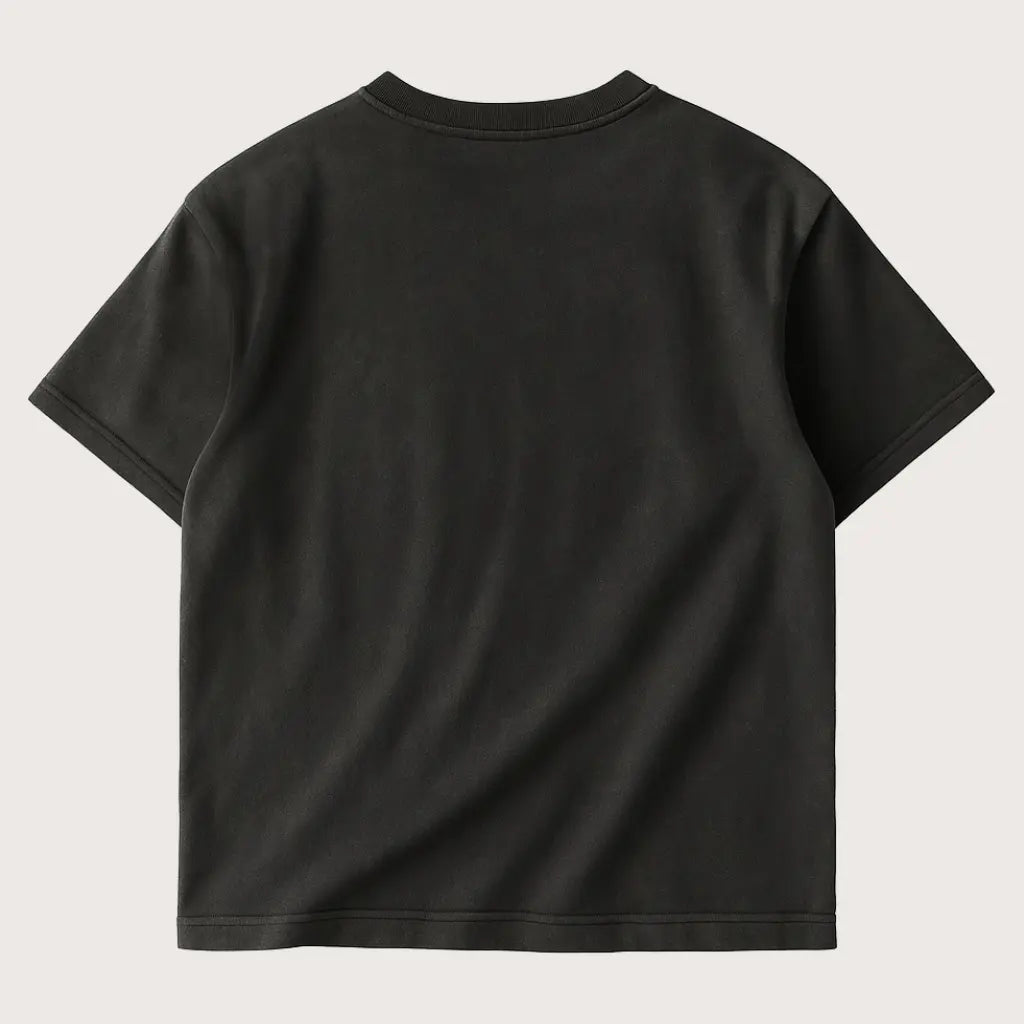 Washed Black Oversized T-Shirt - Steel Spirit
