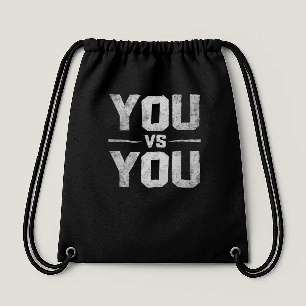 You vs You Gym Bag Black – Steel Spirit