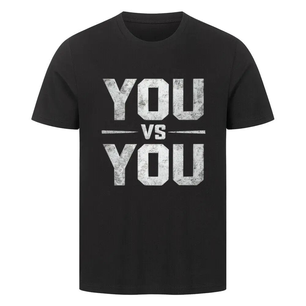 You Vs You T-Shirt Black – Steel Spirit
