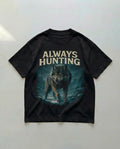 Always Hunting Oversized Vintage T-Shirt Back - Steel Spirit 