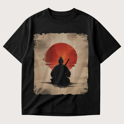 Discipline Over Chaos Oversized T-Shirt Black - Steel Spirit 