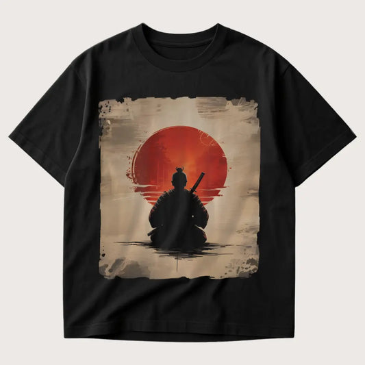 Discipline Over Chaos Oversized T-Shirt Black - Steel Spirit 