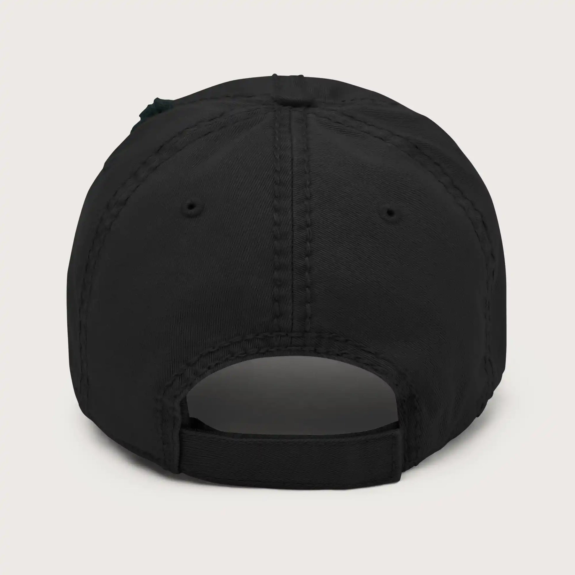 Distressed Cap Black Back - Steel Spirit 