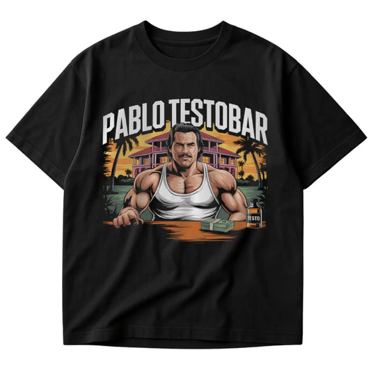 Pablo Testobar Oversized T-Shirt Black – Steel Spirit