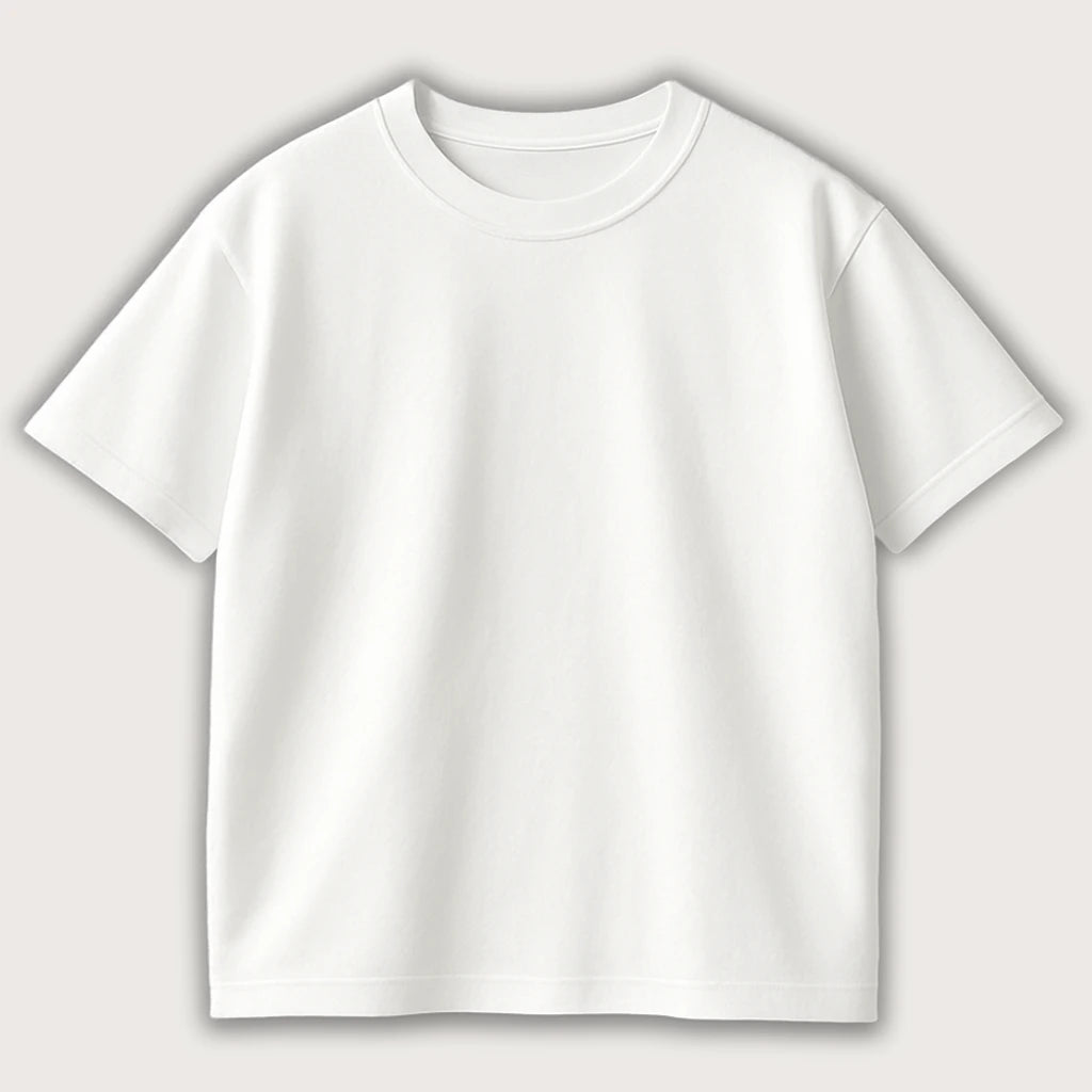 White Oversized T-Shirt - Steel Spirit