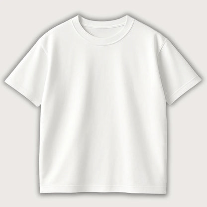 White Oversized T-Shirt - Steel Spirit