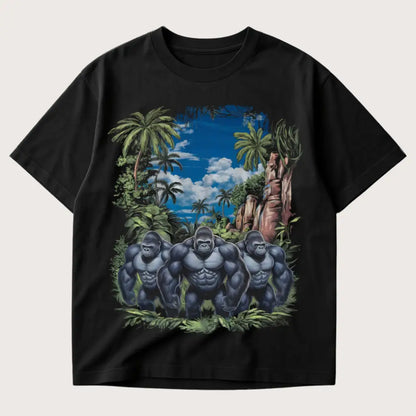 Welcome To The Jungle Oversized T-Shirt Black – Steel Spirit