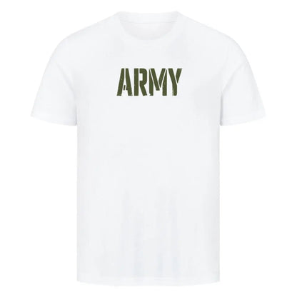 Army T-Shirt White - Steel Spirit