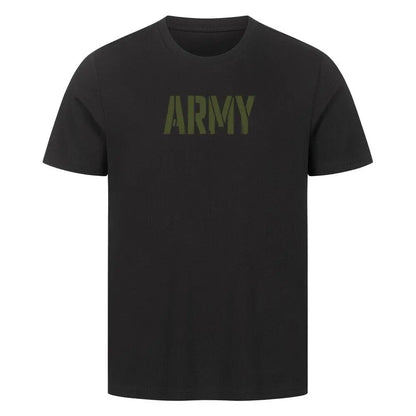 Army T-Shirt Black - Steel Spirit