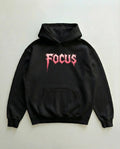 Focus Oversized Hoodie Black - Steel Spirit