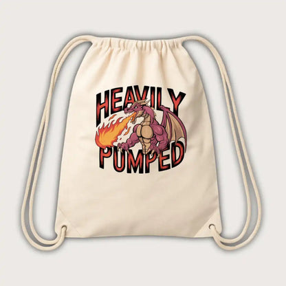 Heavily Pumped Gym Bag Natural - Steel Spirit