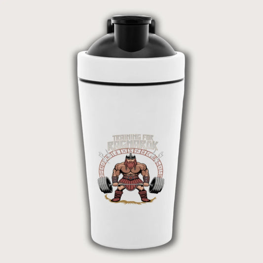 Training For Ragnarok Stainless Steel Shaker – Steel Spirit