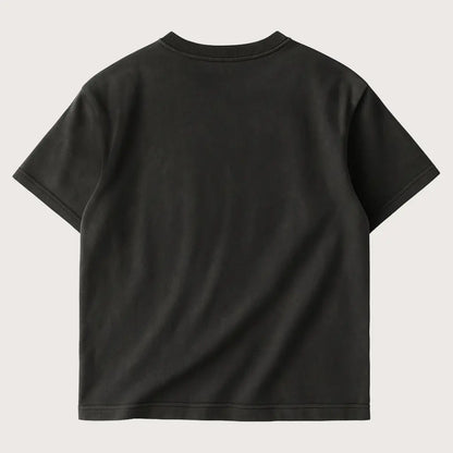 Washed Black Oversized T-Shirt - Steel Spirit 