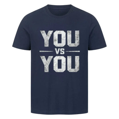 You vs You T-Shirt French Navy – Steel Spirit